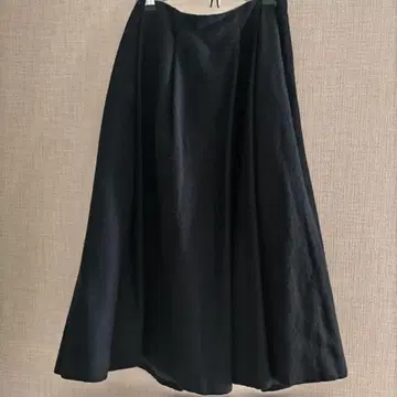 plage 블랙 플레어 스커트 34