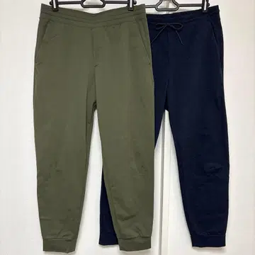 유니클로 울트라 스트레치 조거 팬츠 2개 세트