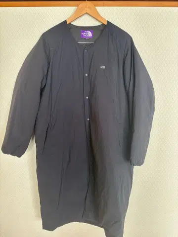 THE NORTH FACE 블랙 롱 코트