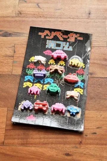 인베이더 지우개 지우개 가챠가챠 대지