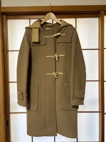 글로버올 MONTY 더플 코트 카멜 XS