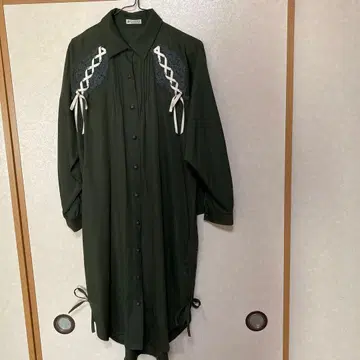 axes femme 다크 그린 튜닉