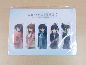 WHITE ALBUM 2 클리어 책갈피 세트