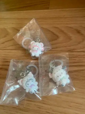 산리오 포근포근 스노우 마커 액세서리 마이멜로디 쿠로미 포차코