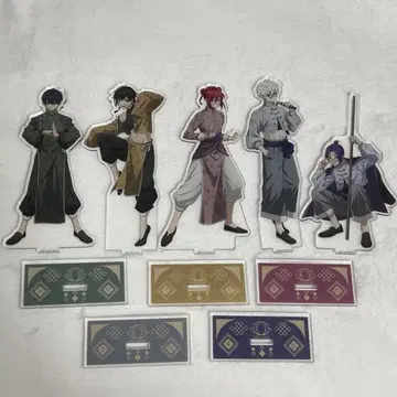 블루 록 차이나 쿵푸 아크릴 스탠드 전종