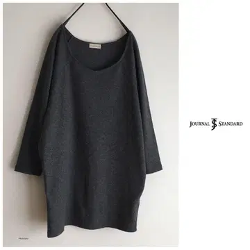 저널 스탠다드 오버 사이즈 울 튜닉 블라우스 일본제