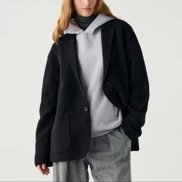 UNIQLO C (유니클로 씨) 니트 자켓 블랙 XS