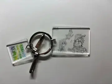 귀멸의 칼날 원화전 클리어 베이스 키링 기유 탄지로