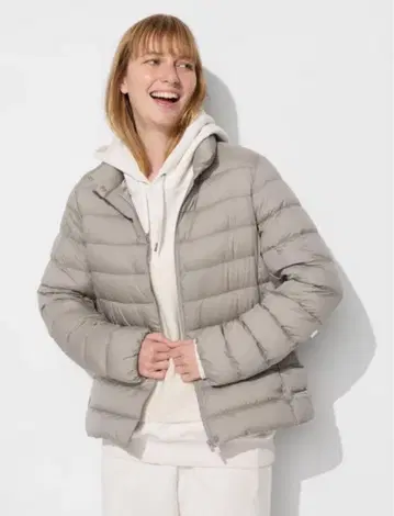 유니클로 울트라 라이트 다운 자켓 그레이 XL