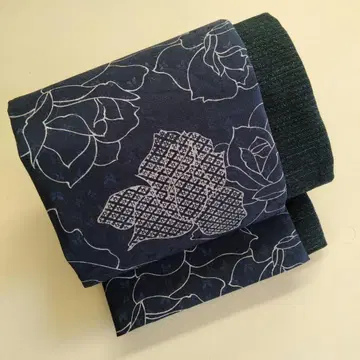 장미 한 폭 코부쿠로 오비 긴 길이