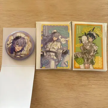 호시미치 쇼 이나미 라이 사진풍 카드 캔뱃지 산리오