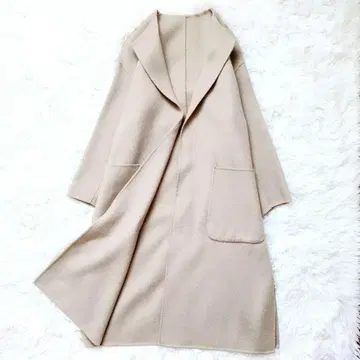 컨디션 최상 23구 롱 코트 더블 페이스 캐시미어 작은 사이즈 30