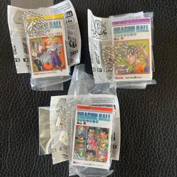 드래곤볼 코믹스 참 캡슐 토이 3개 세트