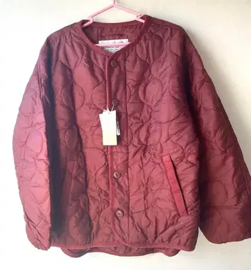 스튜디오 클립 퀼팅 자켓 사이즈 F 테라코타