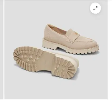 VIVAIA 베이지 로퍼 24.5