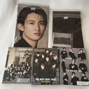 Snow Man THE BEST 2020-2025 3형태 특전 포함