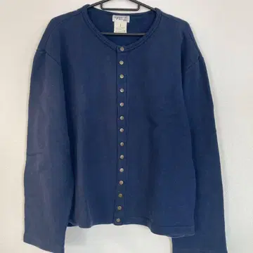 아그네스 베 네이비 버튼 가디건