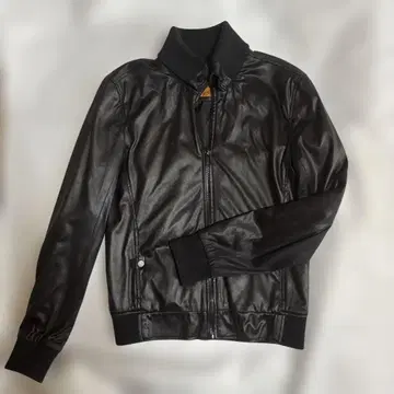 ZARA MAN 블랙 가죽 자켓 M