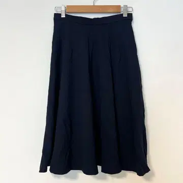 조르주레슈 플레어 스커트 [ M ] 종아리 기장 네이비 일본제