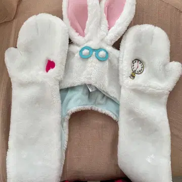 원더랜드 앨리스 장갑 머플러 팬캡