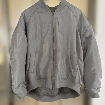 그레이 MA-1 자켓 M 사이즈