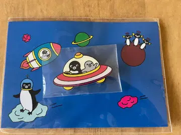 레어! 미개봉 새상품 suica 펭귄 핀 배지