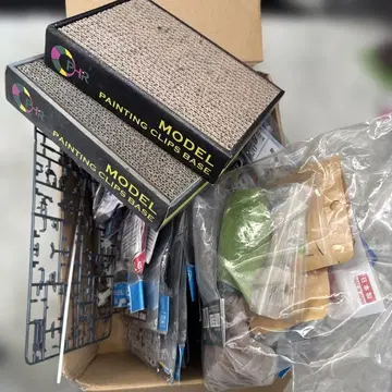 MODEL PAINTING CLIPS BASE 세트 프라모델