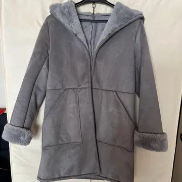 하프 코트 무스탕 vis