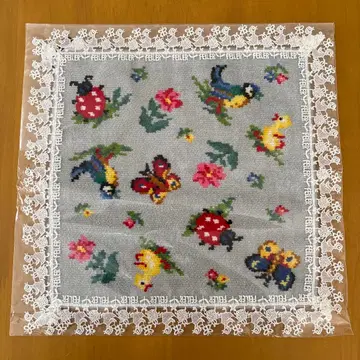 페이러 타월 손수건 하이디 그레이 긴자와 레이스