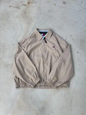 Tommy Hilfiger 베이지 나일론 자켓