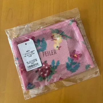페이러 메쉬 파우치 하이디 핑크