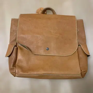 브라운 가죽 백팩 백팩