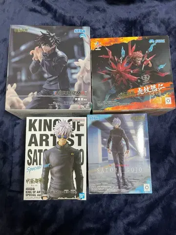 주술회전 피규어 4점 묶음 판매