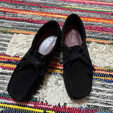 Clarks Wallabee 블랙스 스웨이드 클락스 왈라비 23.5