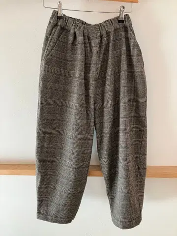 오로네 글렌체크 벌룬 팬츠 가을/겨울