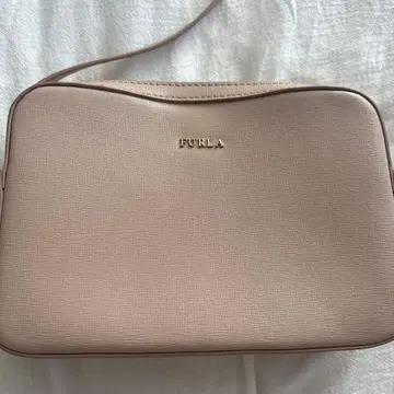 FURLA 숄더백 핑크 베이지