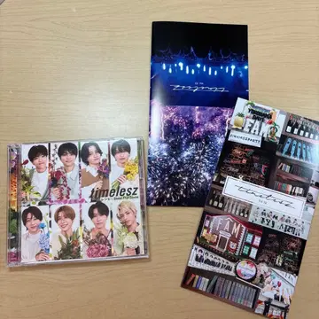 timelesz 레시피 CD DVD 신체제 첫 돔 공연 결정 기념반