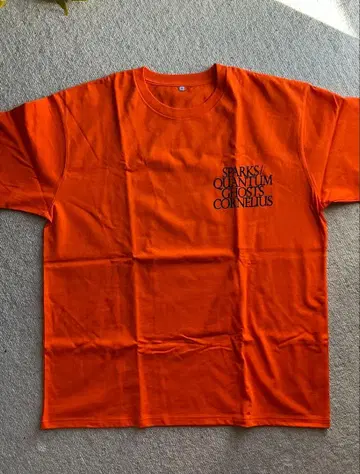 Cornelius 코넬리우스 T셔츠 오렌지 사이즈 XL