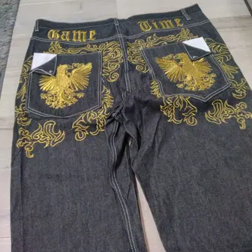 Game Time 블랙 데님 팬츠