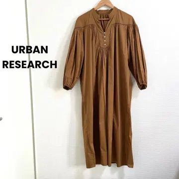 URBAN RESEARCH 하스고 레이스 셔츠 원피스
