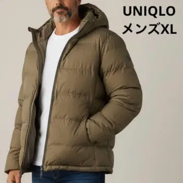 UNIQLO 심리스 다운 자켓 남성용 XL