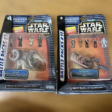 STAR WARS 액션 플릿 배틀 팩 #3 & #11