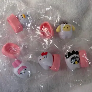 산리오 캐릭터즈 모두 함께 되자! 치아 5종 세트