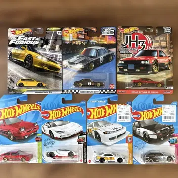 핫휠 스카이라인 시빅 LBWK 실비아 AE86