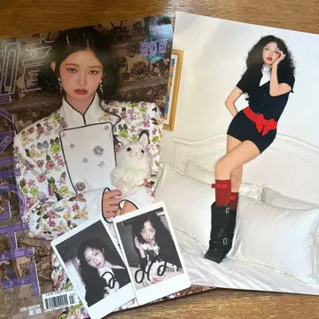 IVE 레이 중화 잡지 폴라로이드 2장 포스터 1장 포함