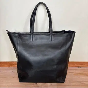 [ 미사용 ] 23구 소가죽 토트백 블랙