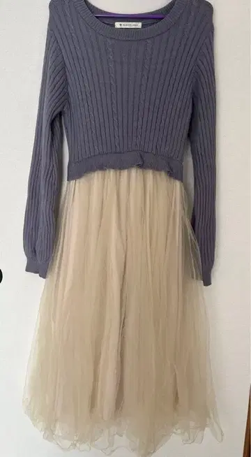 MAJESTIC LEGON 니트 원피스 라벤더