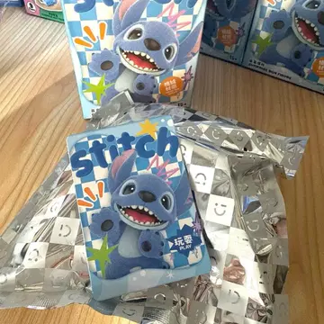 스티치 miniso 디즈니 피규어