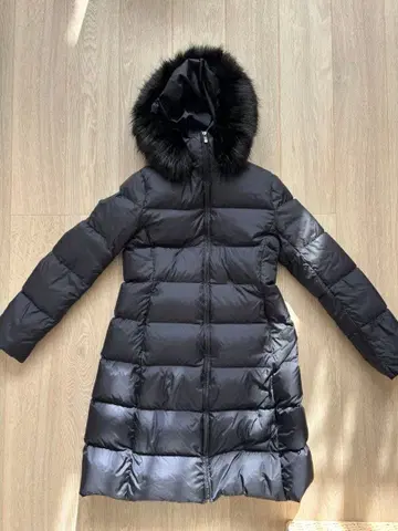 theory 다운 롱 코트 네이비 S 사이즈