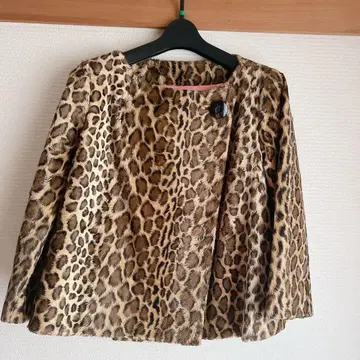 MASSE MENSCH 레오파드 무늬 자켓